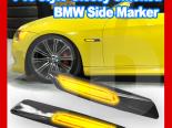Диодные поворотники для BMW E83 Diamond F10 look amber Glossy Black