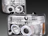    Ford F350 92-96 HALO PROJECTOR CHROME 