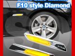   BMW 3 Series E90 E92 2006-2011 F10 look Diamond amber