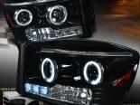    Dodge Ram 02-08 Halo Projector GLOSSY ׸