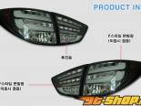 Задние фонари на Hyundai IX35 10-12 BMW F10 Style Clear