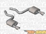 Corsa Performance Axleback Exhaust System with Polished Tips Ford Mustang GT 5.0L 2015