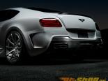 Vorsteiner BR-10RS Aero Rear Bumper Carbon Fiber Diffuser 2x2 Glossy Bentley Continental GT 12-14