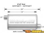 4in.x9in. Oval muffler Offset/Offset