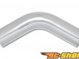 2.25" O.D. Aluminum 60 Degree Bend - Polsihed