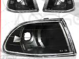 Поворотники фары для Honda Civic 92-95 EURO Чёрный