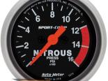 AutoMeter 2" Nitrous, 0-1600 Psi [ATM-3374]