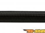 2ft Roll of Чёрный Nylon Braid Flex hose; AN Size: -12; Hose ID: 0.68"