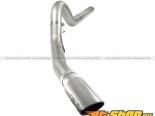 aFe ATLAS 5 Inch Aluminized Steel  System Polished Tip Ford F-350 08-10