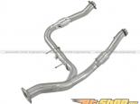aFe ATLAS Aluminized Steel 3 to 3.5inch Y-Pipe With Cats Ford F-150 V6 3.5l 11-14