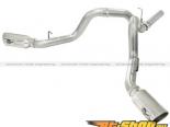 aFe MACH Force XP  Steel DPF Back  with Polished Tip GMC Sierra 11-13