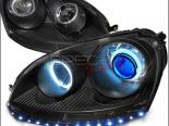 2005-2008 Volkswagen Golf V R8  CCFL Halo Projector   - ׸ W/  Ion : 4LHP-