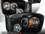    Dodge Ram 06-08 Halo Projector CCFL ׸: Spec-D