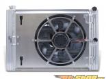 Flex-a-lite Aluminum Radiator and Fan Combo with 16inch S Blade Inlet 1.5inch Outlet 1.75inch Jeep JK Wrangler V8 Hemi 07-15