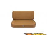 Corbeau Safari Bench Seats in Tan Vinyl / Cloth 60066