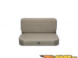 Corbeau Safari Bench Seats in Grey Vinyl / Cloth 60099