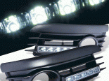 2006-2010 Volkswagen Golf 5  Light Bezels w/ LED Daytime Running Lamps