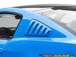 3dCarbon Window Louvers Ford Mustang 10-14