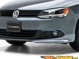 3dCarbon  Of Bezels With Halogen  And Linear Led Day  Volkswagen Jetta 11-2013