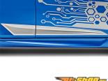 3dCarbon  Mouldings Set 4  Chevrolet Spark 2013