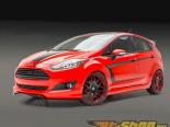 3dCarbon 5PC    with   Splitter Ford Fiesta 14+