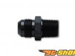 Straight Adapter Fitting; Size: -8AN x 3/8" NPT