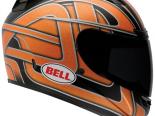 Bell Racing Vortex Damage Orange Flake  2XL | 62-63