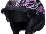 Bell Racing Pit Boss Flames Pink  XS | 54-55 / SM | 55-56