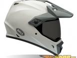 Bell Racing MX-9 Adventure Solid White Helmet 58-59 | LG