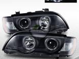    BMW X5 01-03 Angel Eye Halo Projector ׸