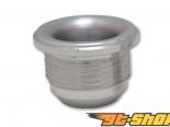Male -6AN Aluminum Weld Bung (9/16-18 SAE Thread; 7/8" Flange OD)