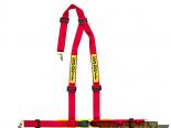 Sabelt Clubman Harness 3-Point|Snap Hook|Red