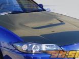 Карбоновый капот на Nissan Silvia 99-02 S15 Type 1 Стиль