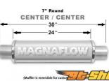   Magnaflow 7in,   5in.,   5in,  ( 30")