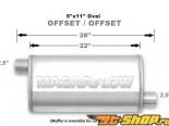 5in.x11in. Oval muffler Offset/Offset
