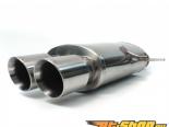Alta Performance Downpipe-Back  Twin Tip Brushed Mini Cooper R56 JCW 09-13