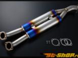 Amuse R1000 STTI Straight Silent  Center Pipes Nissan GT-R R35 09-14