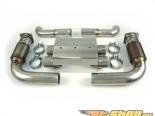 AMS Performance  System with 200 Cell Cats and ׸ Diamond Tips Porsche 997 TT | GT2 07-09