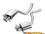 Milltek    with Valves Twin Link Pipe Assembly with ׸ Oval Tips Audi RS4 B7 V8  | Avant | Cabriolet 06-13