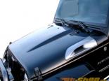 Advan Carbon OEM Style Carbon Fiber Hood Jeep Wrangler JK 07-15