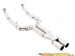 Meisterschaft Titanium Full Cat-Back Bolt-On Pipe LXR with Velocity Box BMW F06 M6 Gran Coupe 14-15