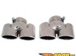 Cargraphic 89mm Polsished Quad Oval    Porsche 997.2 Turbo 10-12