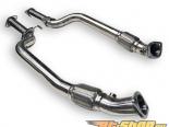 ARK  2.5 Inch Down Pipe and Straight Test Pipe Polished Hyundai Genesis Coupe 3.8L 13-14