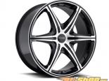 FOOSE 6 Speed F147 ׸ with Machined Face  22x9.5 5x114.3 | 5x127 +35mm