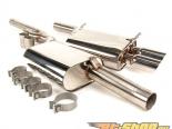 B&B Stealth Catback Exhaust System with 3.5inch Twin Round Double Wall Tips Audi S4 Quattro 3.0L 09-14