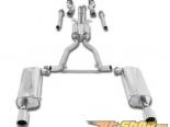B&B Catback Exhaust with 3.5inch Twin Round Double Wall Tips Audi S6 Quattro 12-14