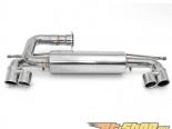 Fabspeed Maxflo Performance Exhaust System with Polished Chrome Deluxe Quad Style Tips Ferrari 328 3.2L 86-89