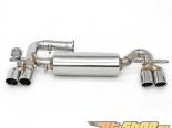Fabspeed Maxflo Valvetronic Performance Exhaust System with Polished Chrome Deluxe Quad Style Tips Ferrari 328 3.2L 86-89