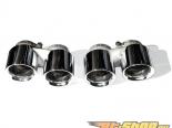 Fabspeed Polished Chrome Deluxe Quad Style Dual Outlet Tips Porsche 930 Turbo 75-89