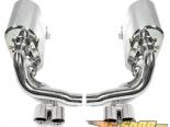 Fabspeed Maxflo Performance Exhaust System with Black Chrome Tips Porsche 997.2 Turbo 10-12